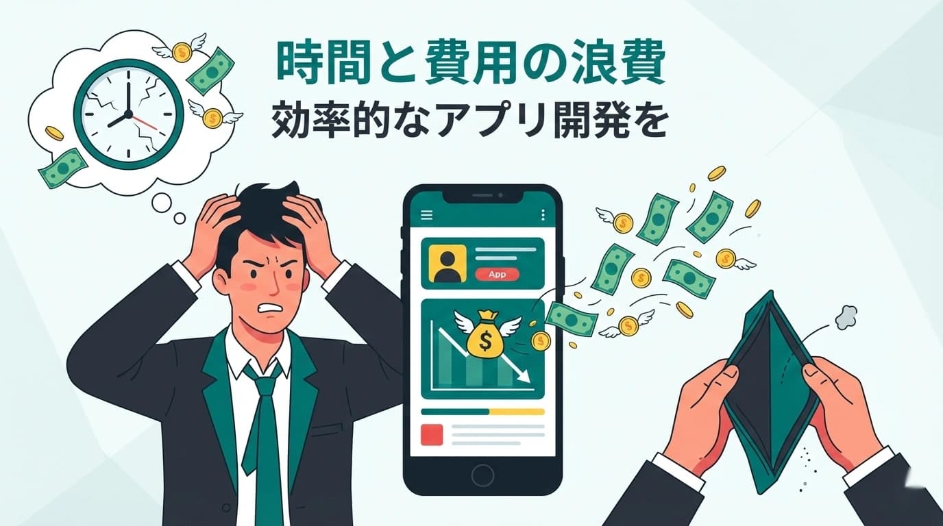 【失敗談】「とりあえずアプリ作りたい」で起業家が失うお金と時間の話