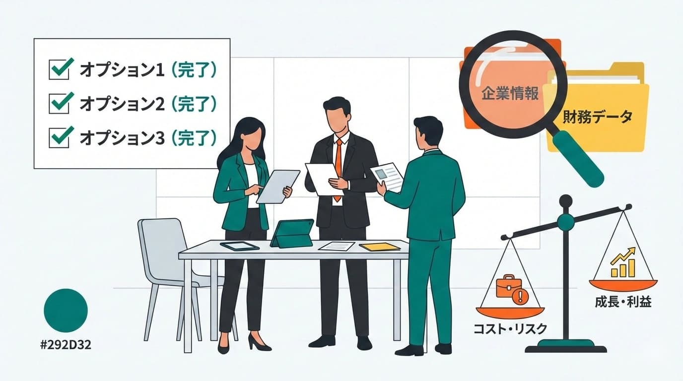 開発会社どう選ぶ？コンペで比較すべき3つのポイント【失敗しない外注先選定】