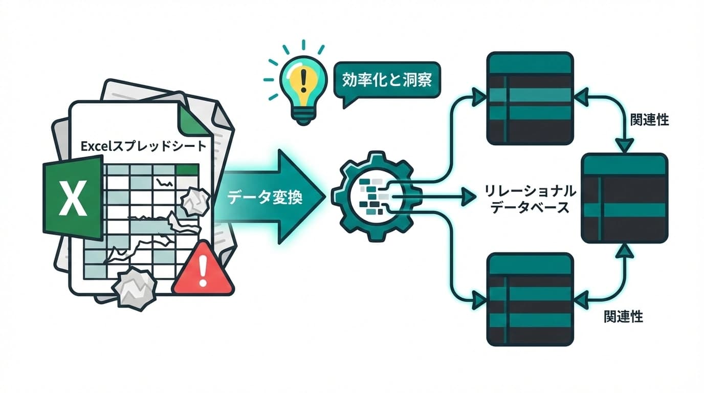データベース設計の基礎：Excel脳から脱却するための「RDB」入門