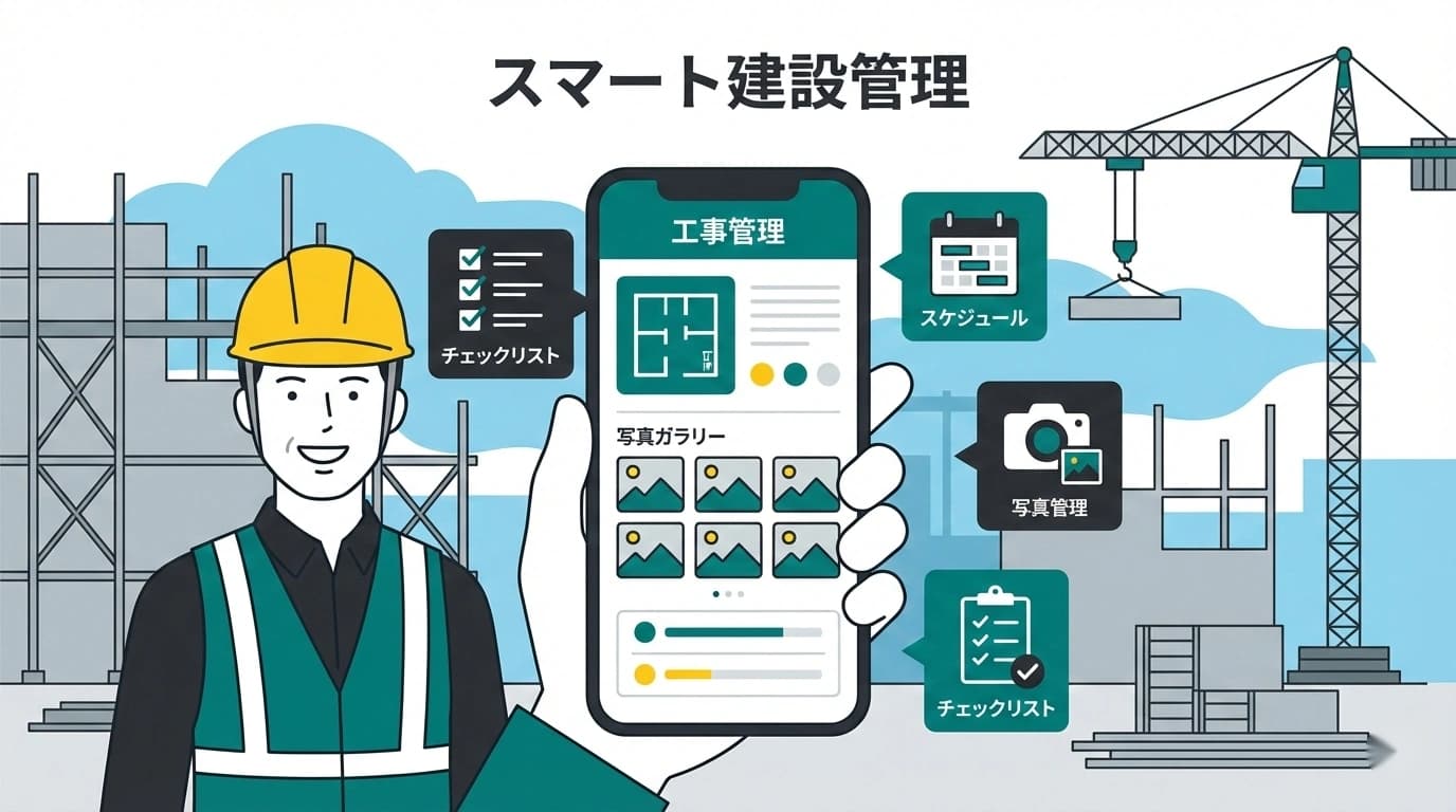 現場監督が泣いて喜ぶ！スマホで完結する施工管理アプリ5選【徹底比較】