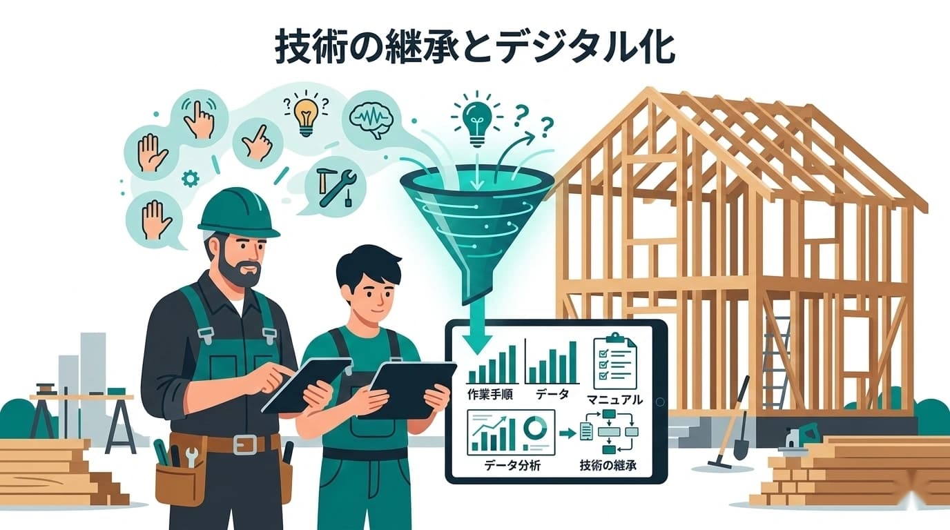 職人の「勘と経験」をデータ化する。ナレッジマネジメントの第一歩