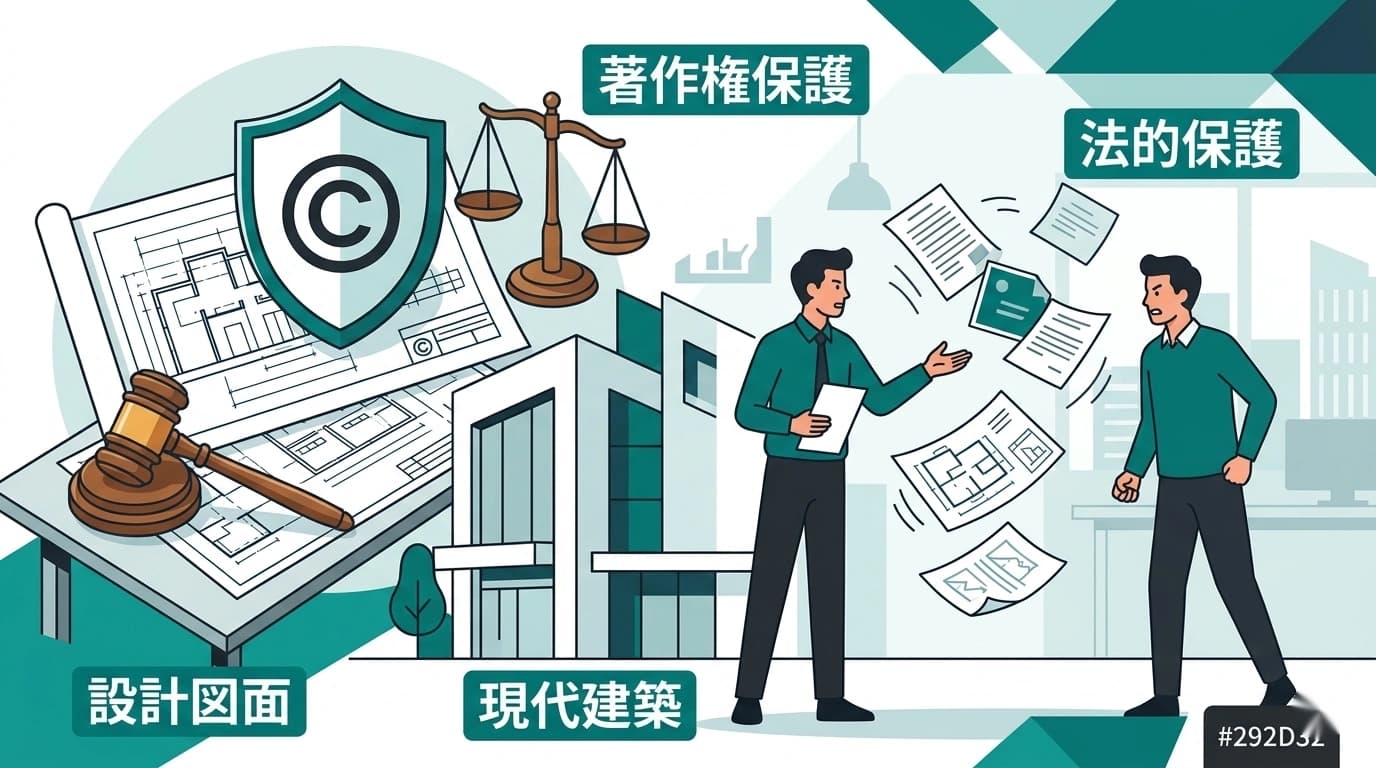 建築意匠設計における「著作権」トラブル事例集と回避策｜設計事務所が知るべき実務ガイド