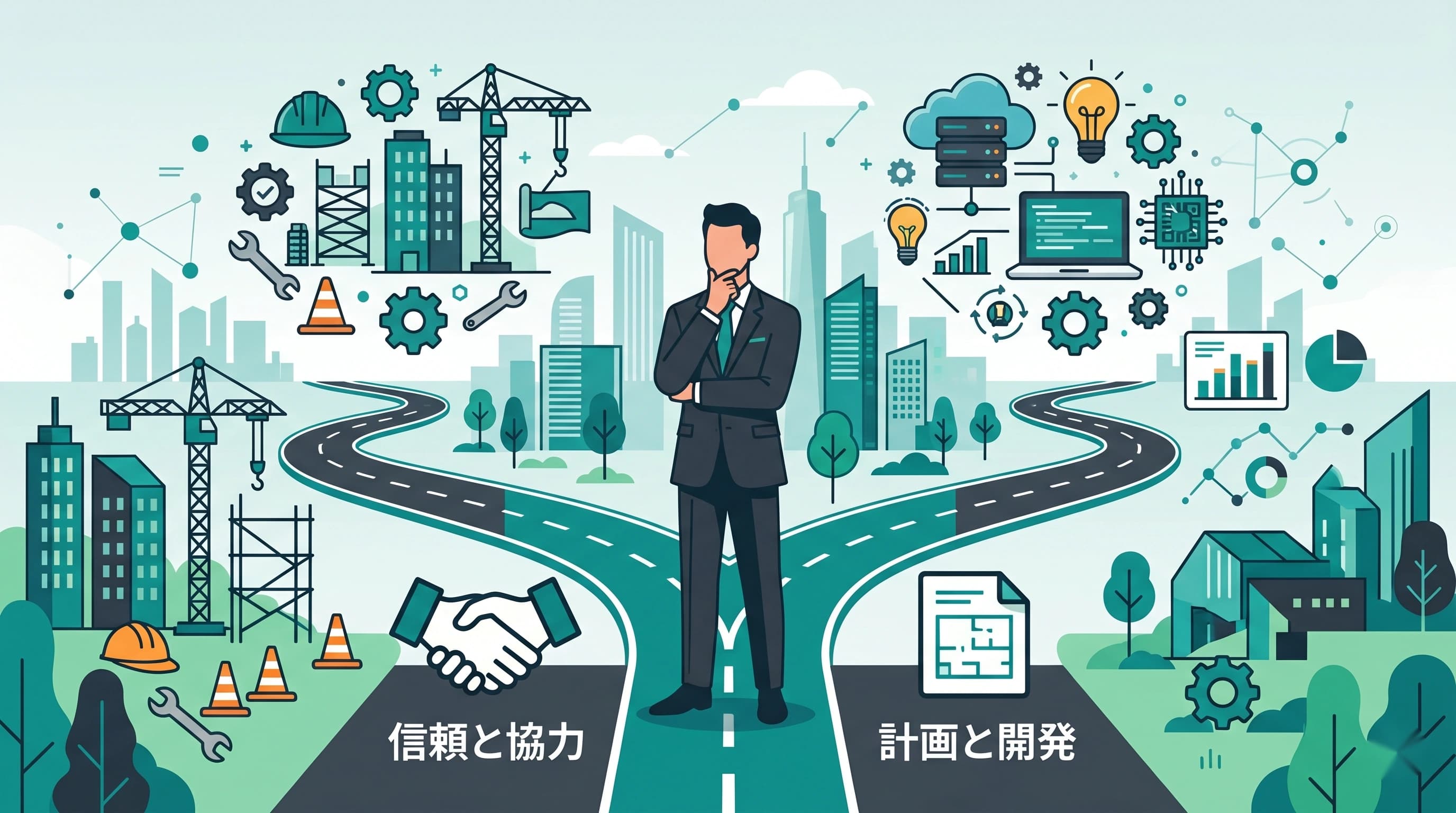 システム開発で準委任契約を選ぶべき場面とは？請負契約との使い分けを事例で解説