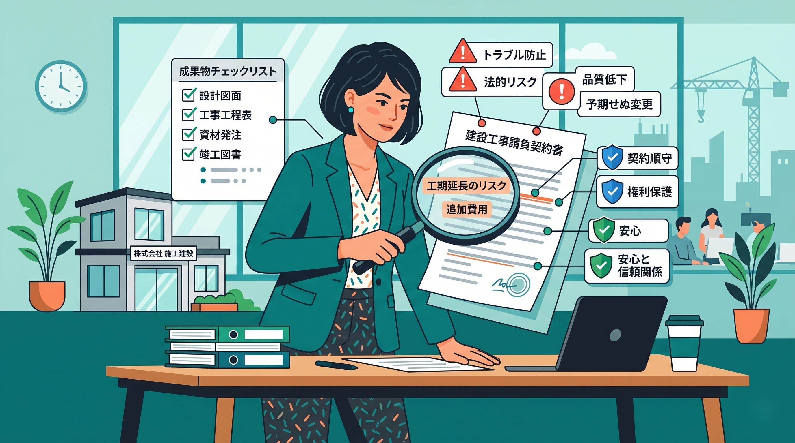 準委任契約でも納品物を定義すべき？トラブルを防ぐ契約書の書き方