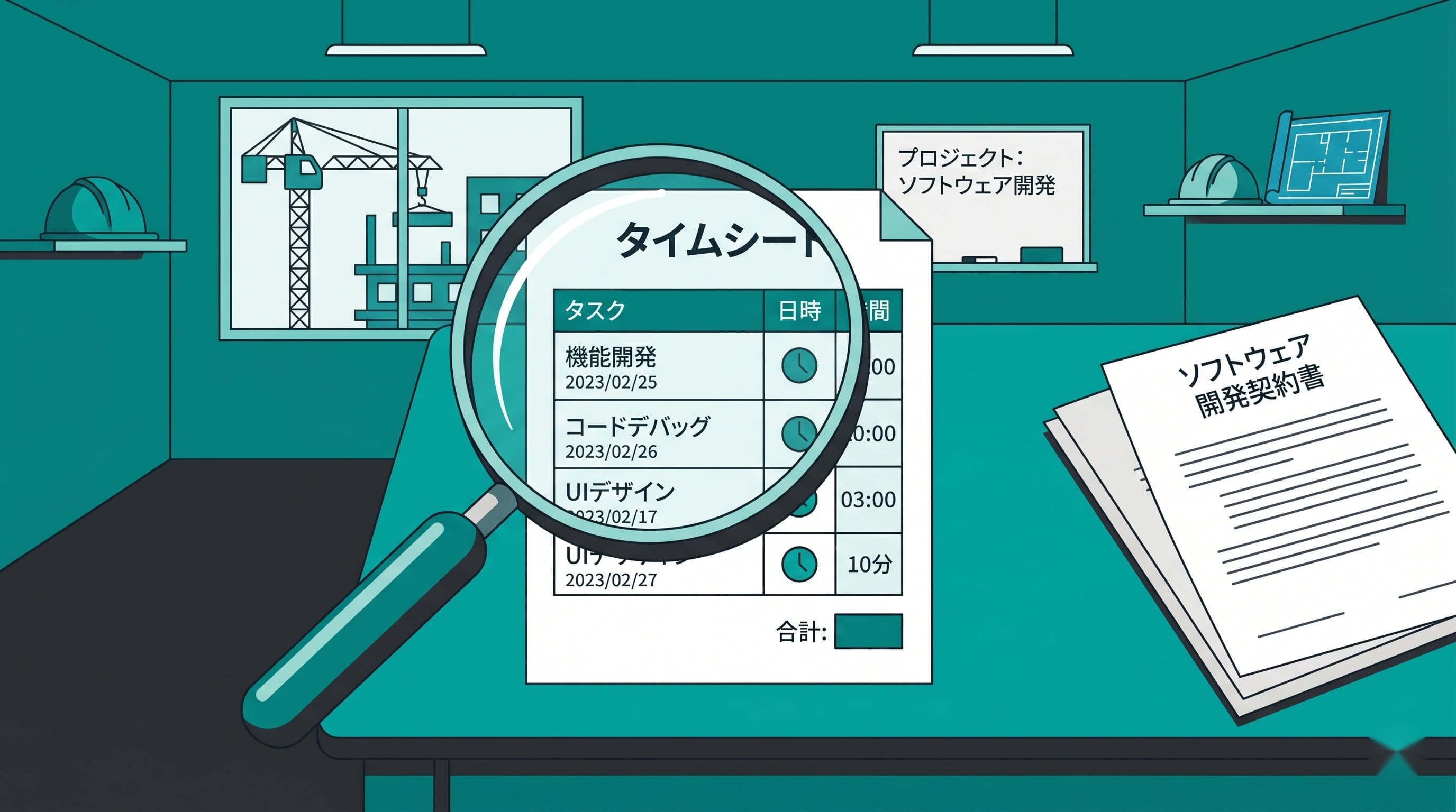 準委任契約で稼働時間の水増しを防ぐには？適正な管理方法と契約条項