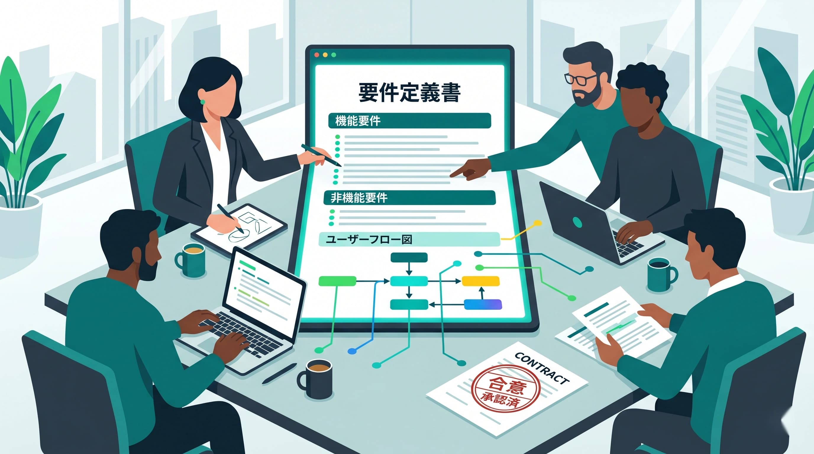 請負契約でシステム開発を成功させるための要件定義書の作り方
