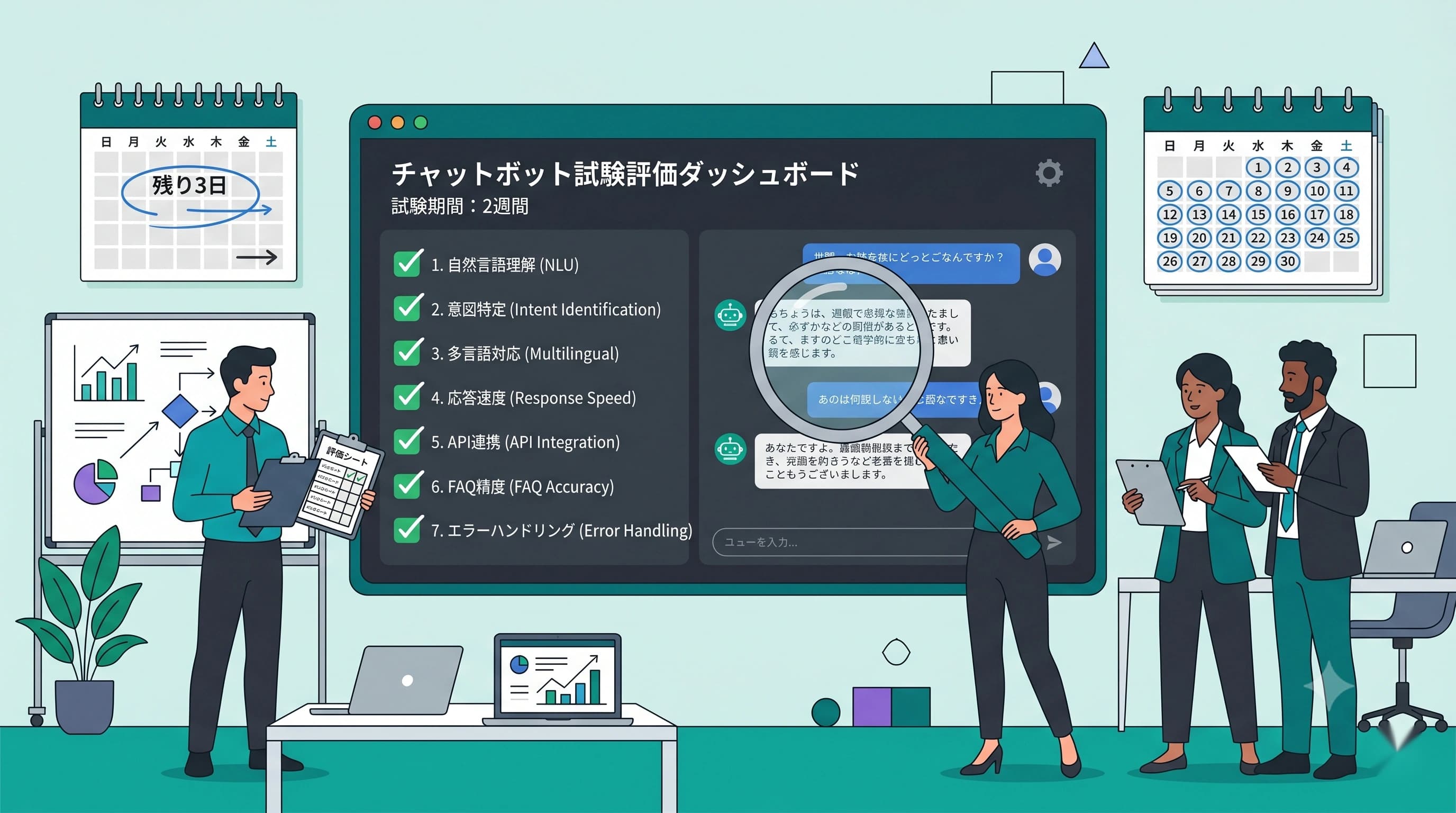 チャットボットの無料トライアルで確認すべき7つのポイント｜本契約前の検証方法