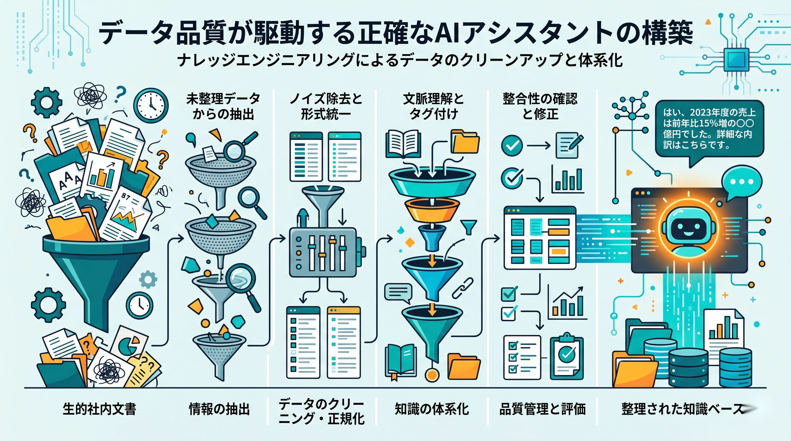 RAGの学習データはどう準備する？精度を左右するデータ整備の5つのポイント