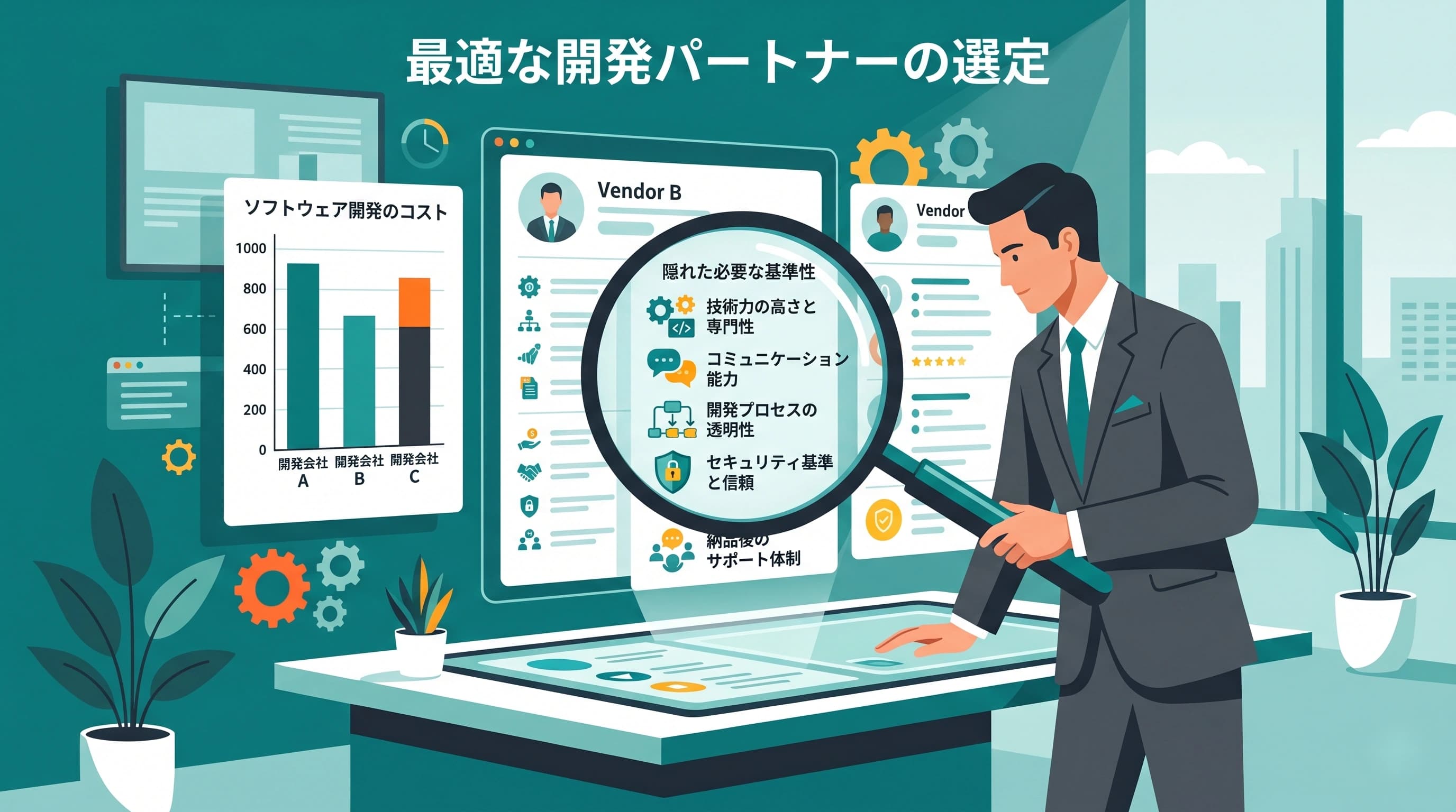 システム開発の外注先の選び方｜比較サイトに載らない「本当に見るべき」5つの基準
