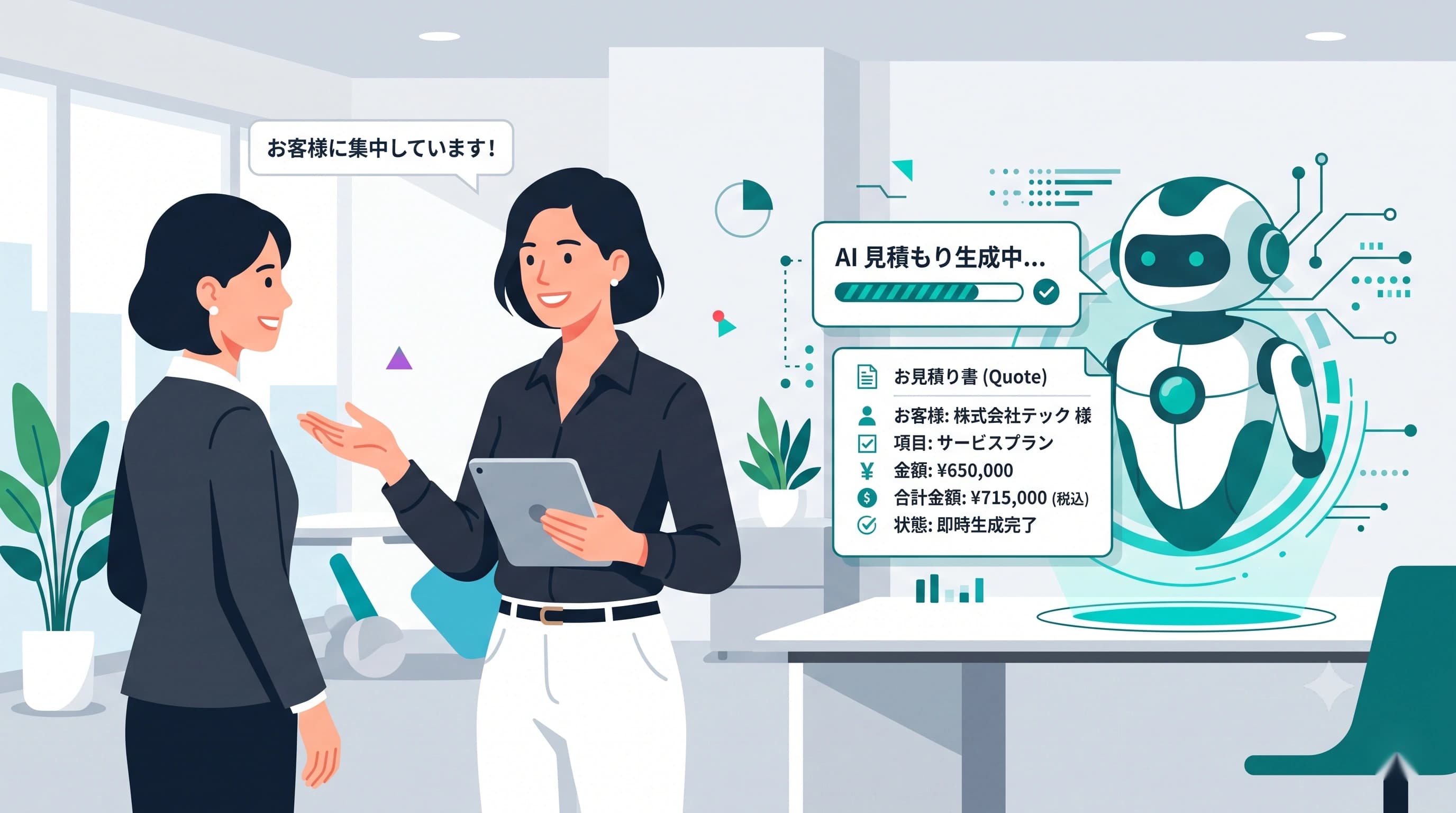 AI見積もり自動化のメリット5選｜スピード・属人化解消・機会損失防止