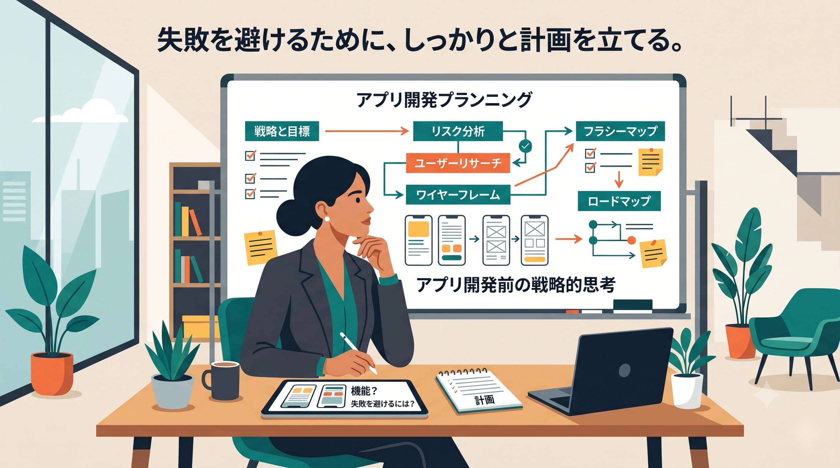 アプリで起業して失敗する人の共通点｜「作る前」に決めるべきこと