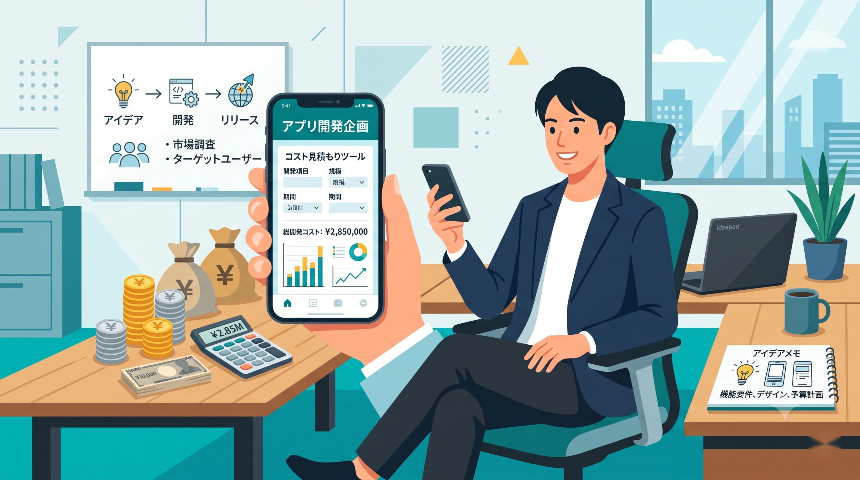 アプリ起業の初期費用はいくら？最小コストで始める方法