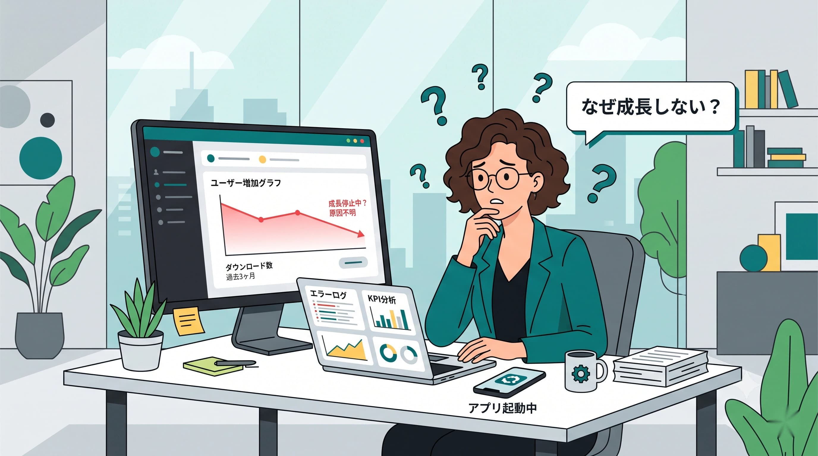 リリース後に伸びないアプリの共通点｜失敗を防ぐMVP検証の進め方