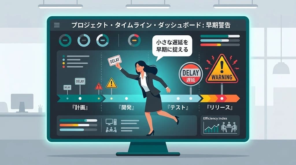 システム開発の遅延対策｜進捗の見える化で手遅れを防ぐ