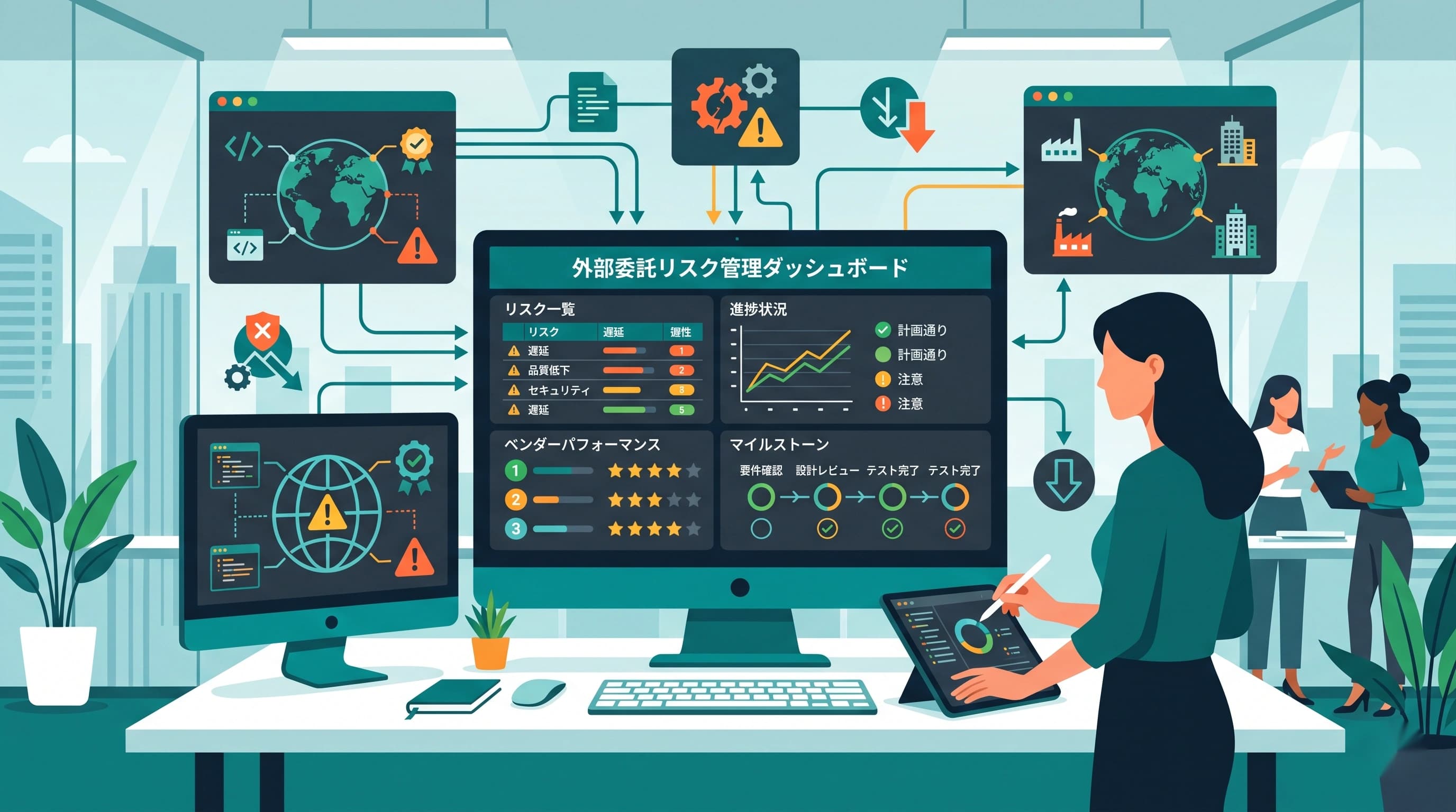 システム開発の外注リスクを最小化する｜発注側の管理義務