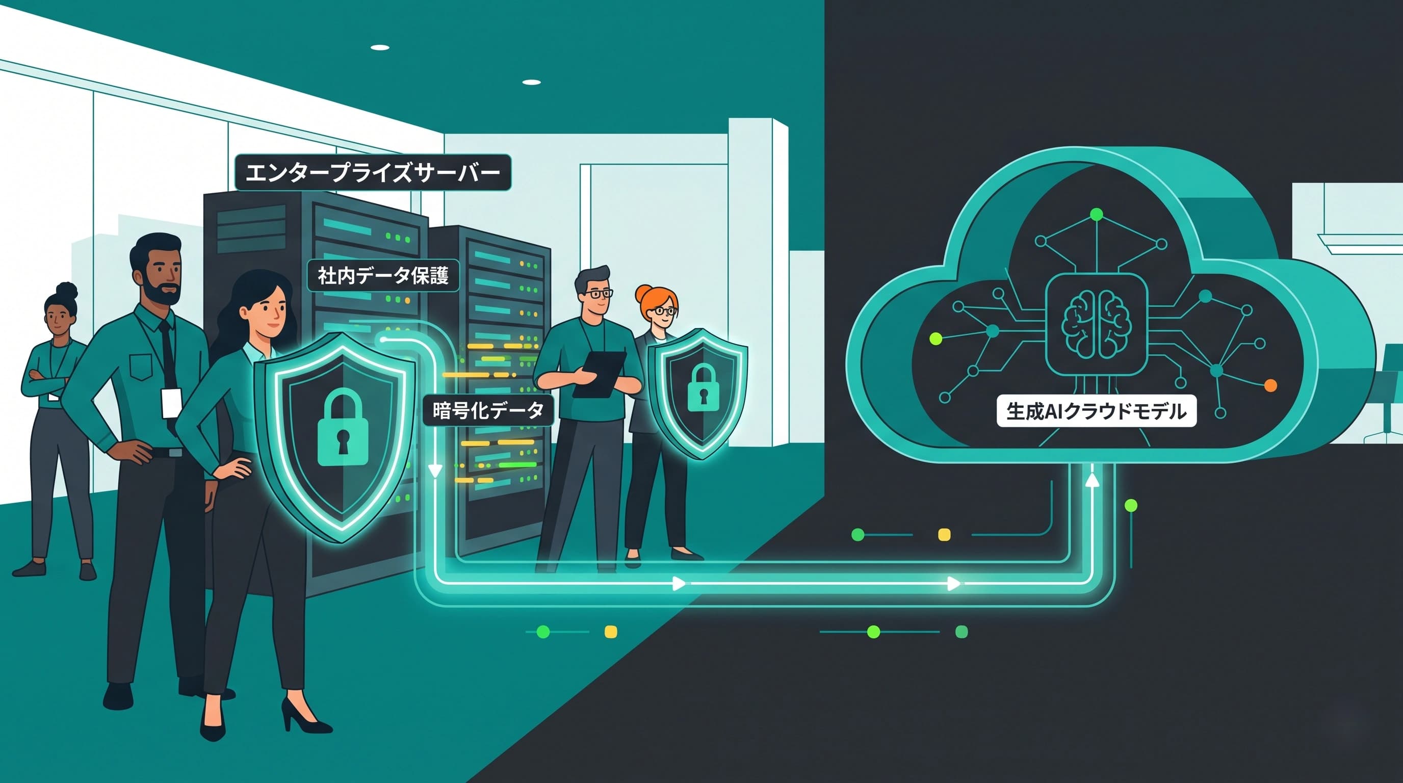 自社データ×生成AIで失敗しないために｜情報漏洩リスクと対策